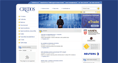 Desktop Screenshot of credos.hr